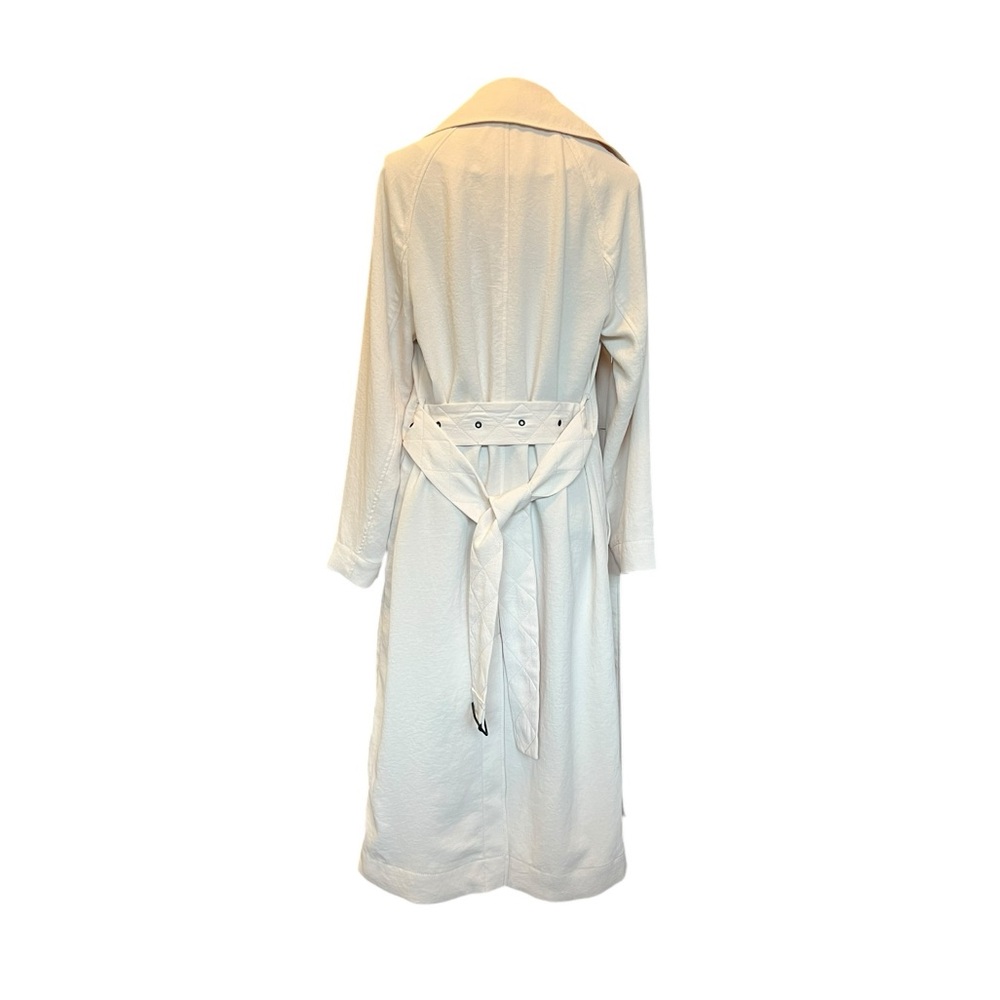 🤍𝐖𝐈𝐋𝐅𝐑𝐄𝐃 Quilted Day Trench Coat — Rare Edition — Cream - Picture 2 of 8
